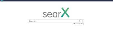 SearX open-source search engine with advanced settings