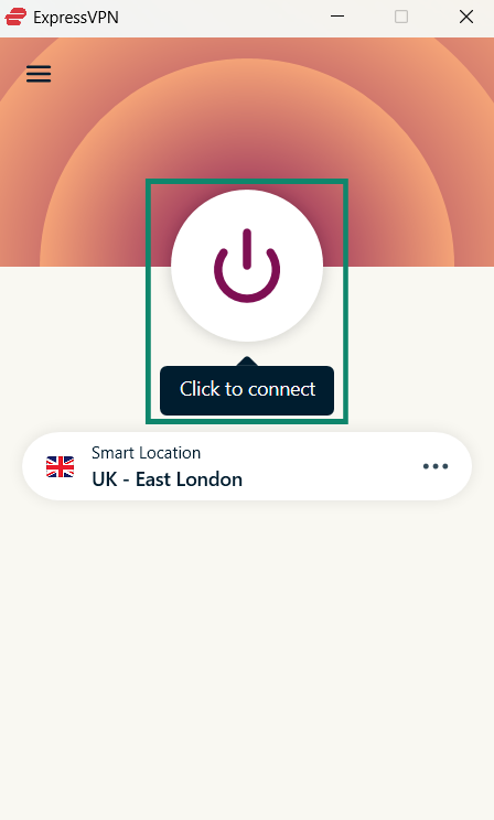 Connecting to ExpressVPN on Windows