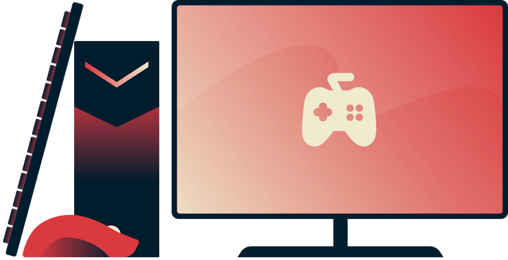 Гейминг с VPN на ПК с Windows.