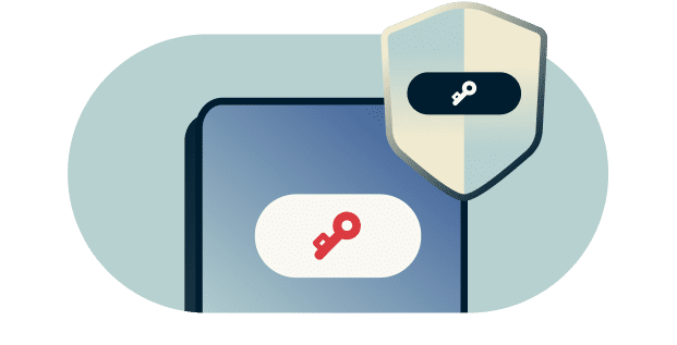 Shield with ExpressVPN Keys logo